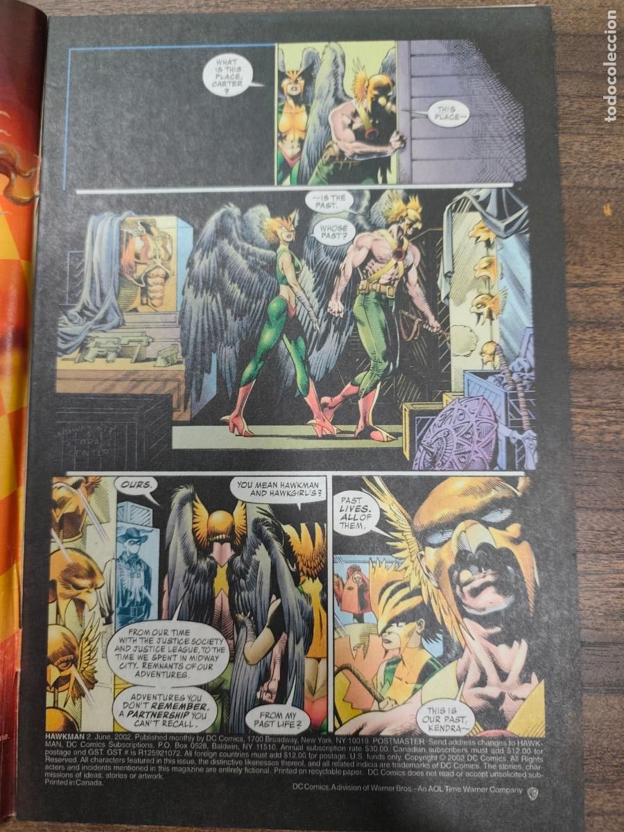 C&oacute;mics: HAWKMAN N&ordm;2 DC. SHADOWS FALLING. - Foto 2
