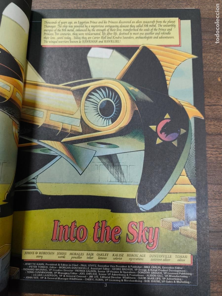 C&oacute;mics: HAWKMAN N&ordm;2 DC. SHADOWS FALLING. - Foto 3