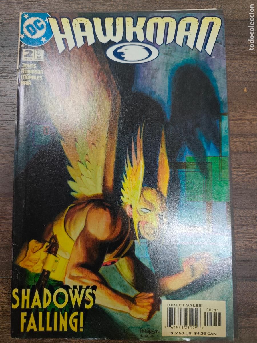 C&oacute;mics: HAWKMAN N&ordm;2 DC. SHADOWS FALLING. - Foto 1