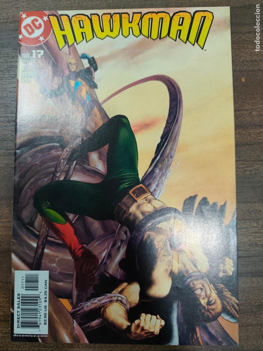 C&oacute;mics: HAWKMAN N&ordm;17 DC. JHON MORALES BAIR. - Foto 1