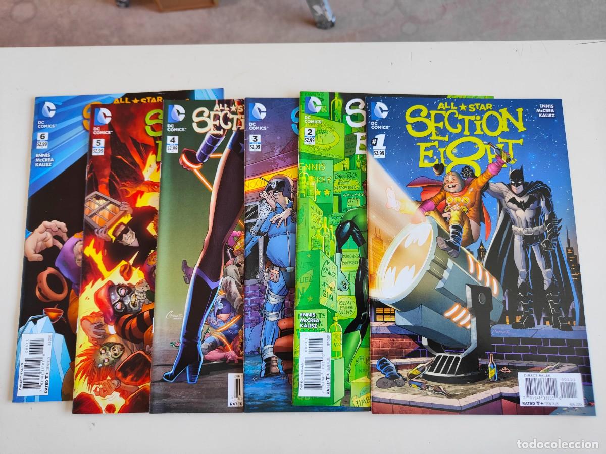 Fumetti: All Star Section Eight 1 2 3 4 5 6 Complete DC 2015