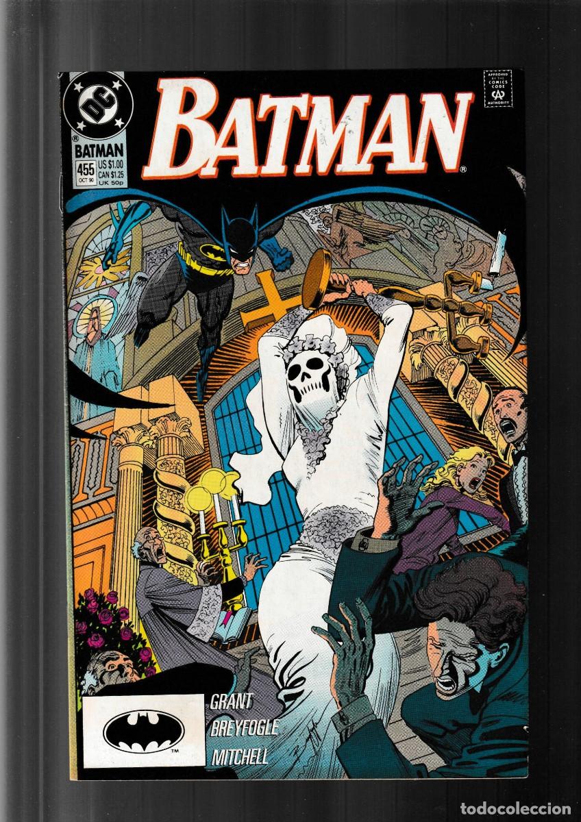 C&oacute;mics: BATMAN 455 - DC 1990 VFN / GRANT & BREYFOGLE - Foto 1