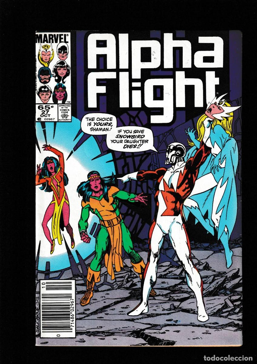 C&oacute;mics: ALPHA FLIGHT 27 - MARVEL 1985 VFN / JOHN BYRNE - Foto 1