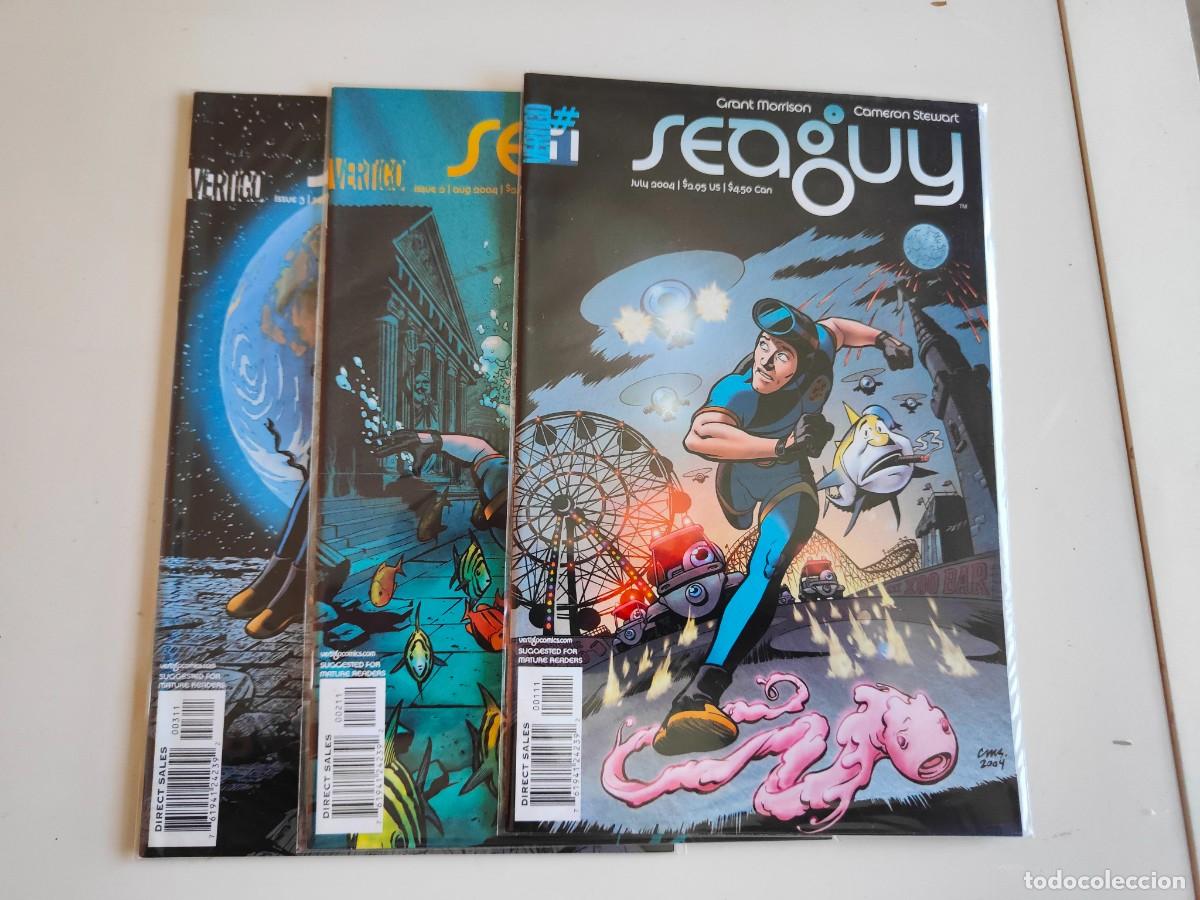 C&oacute;mics: Seaguy 1 2 3 Complete DC Vertigo 2004 Grant Morrison - Foto 1