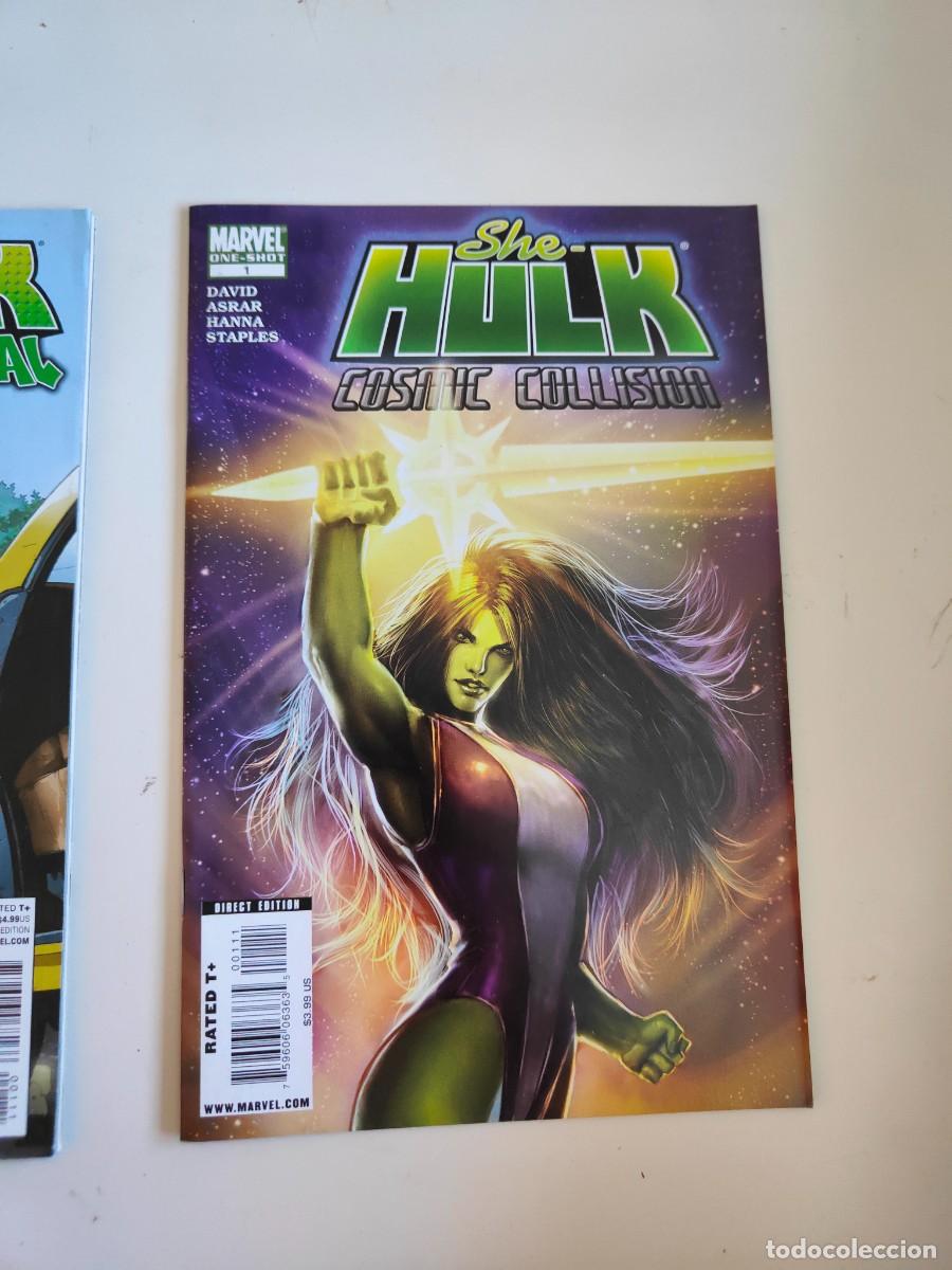 C&oacute;mics: She Hulk Cosmic Collision One Shot Marvel Run Peter David 2009 - Foto 1