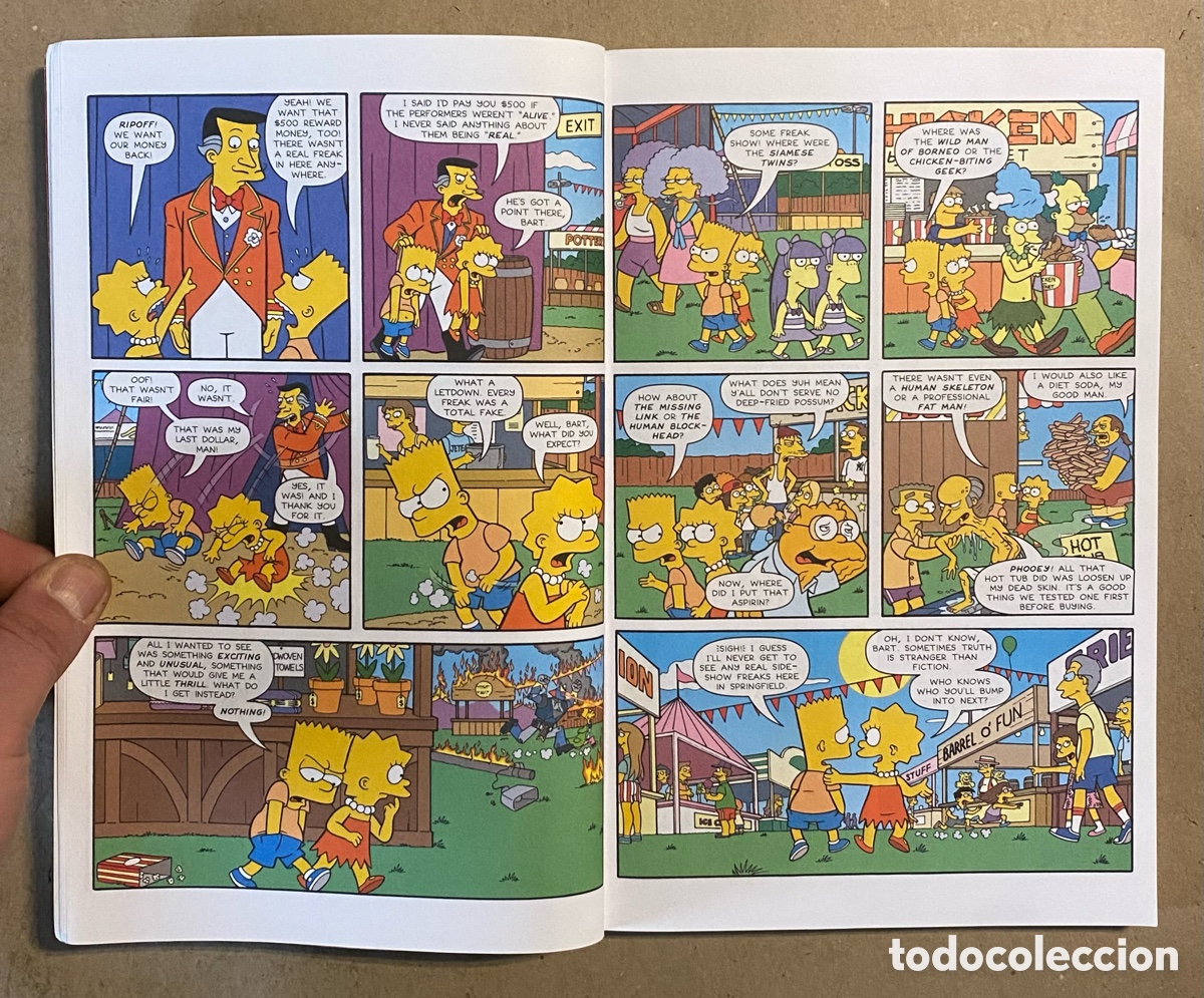 C&oacute;mics: SIMPSONS COMICS. COLOSSAL COMPENDIUM VOLUME ONE. HARPER 2013 (1 EDITION). - Foto 4