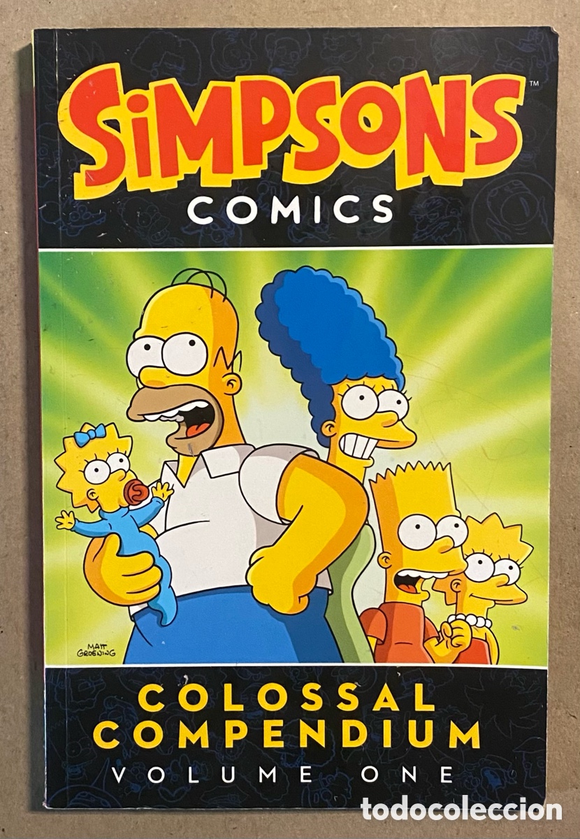 C&oacute;mics: SIMPSONS COMICS. COLOSSAL COMPENDIUM VOLUME ONE. HARPER 2013 (1 EDITION). - Foto 1
