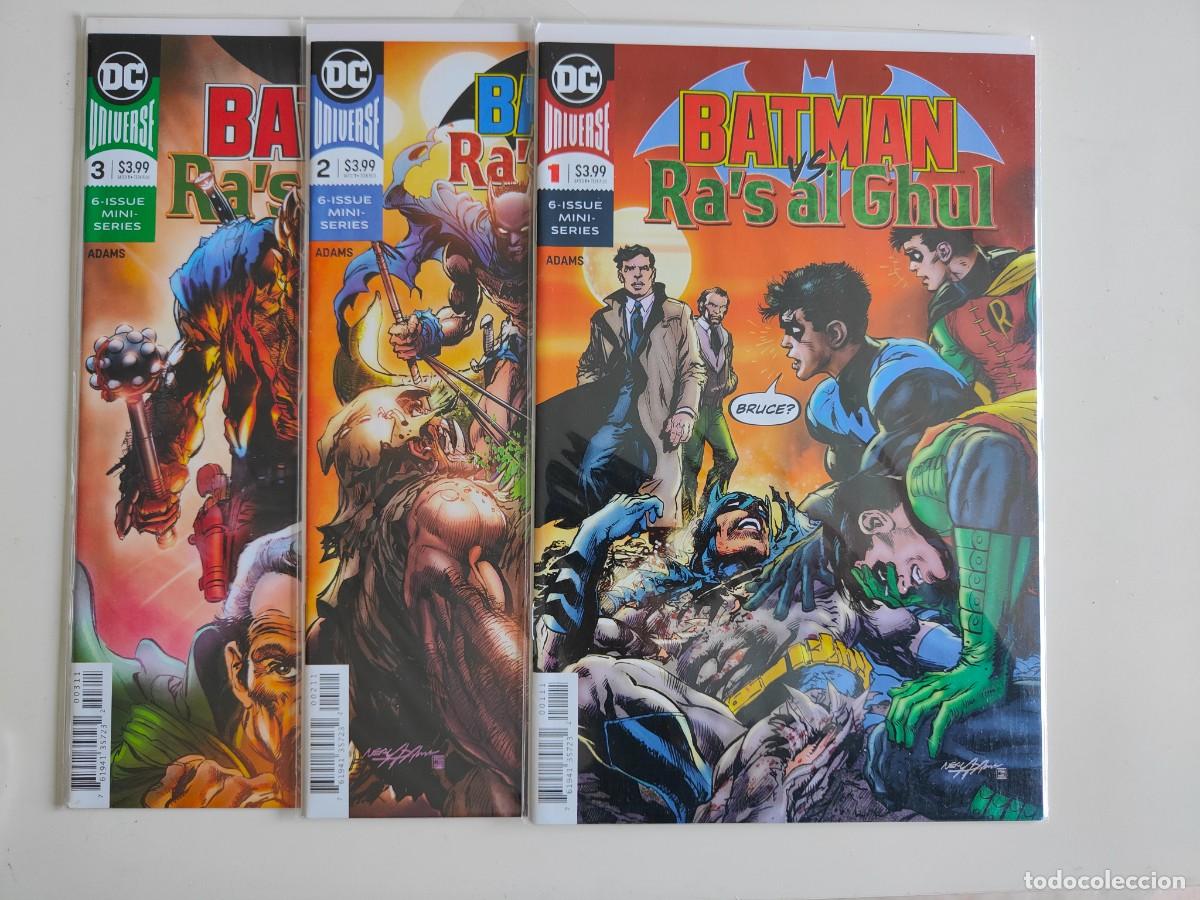 C&oacute;mics: Batman Vs Ras al Ghul 1 2 3 Run DC 2019 - Foto 1