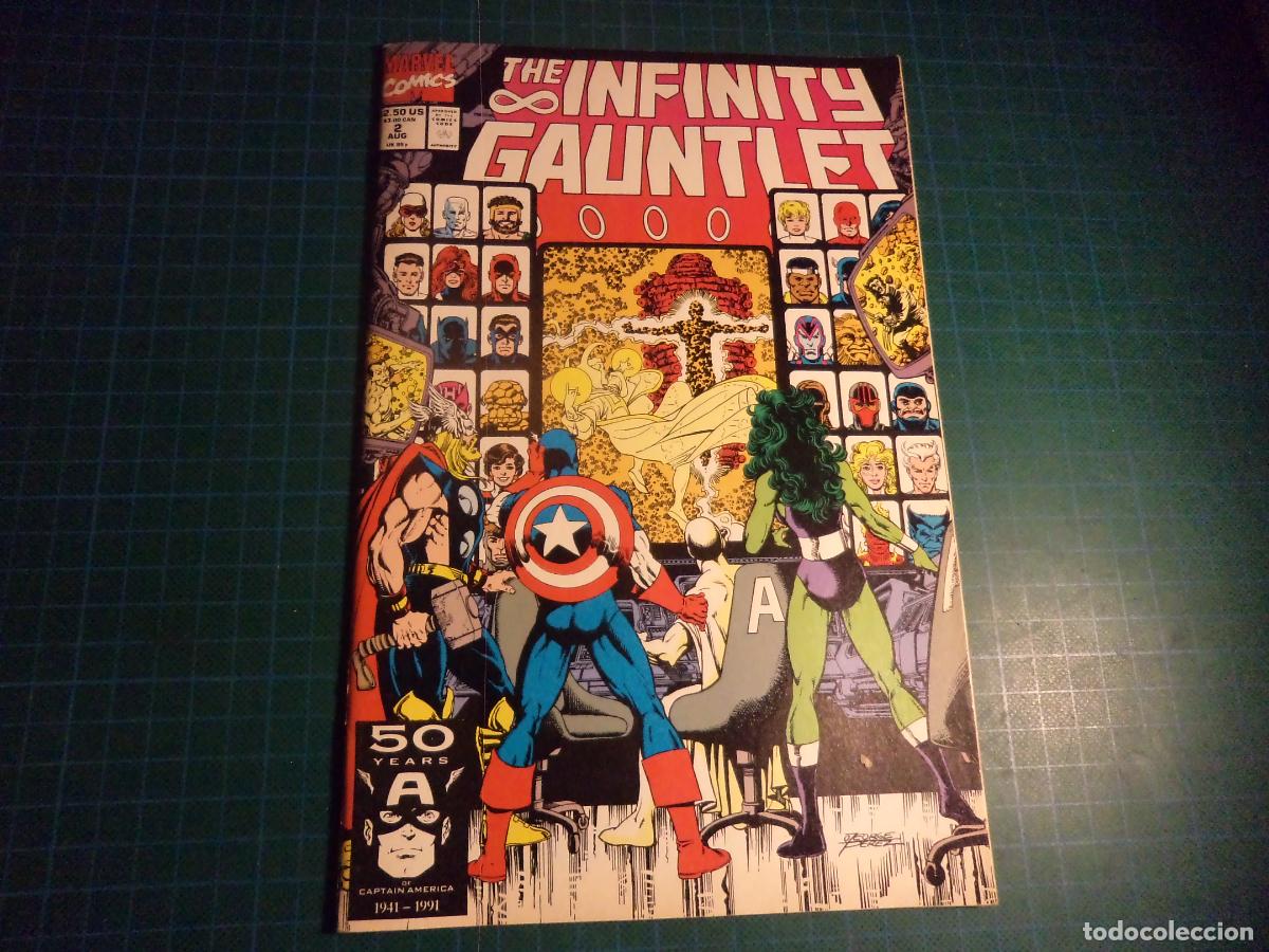 C&oacute;mics: The infinity gauntlet. N&ordm; 2. Marvel. En ingles. - Foto 1