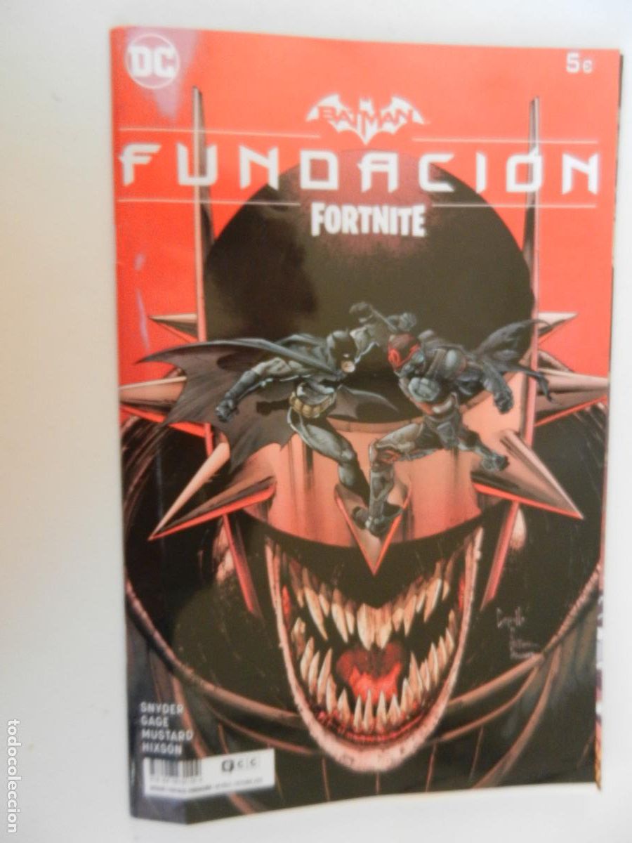 C&oacute;mics: BATMAN - FUNDACI&Oacute;N - FORTNITE - DC 2021. - Foto 1