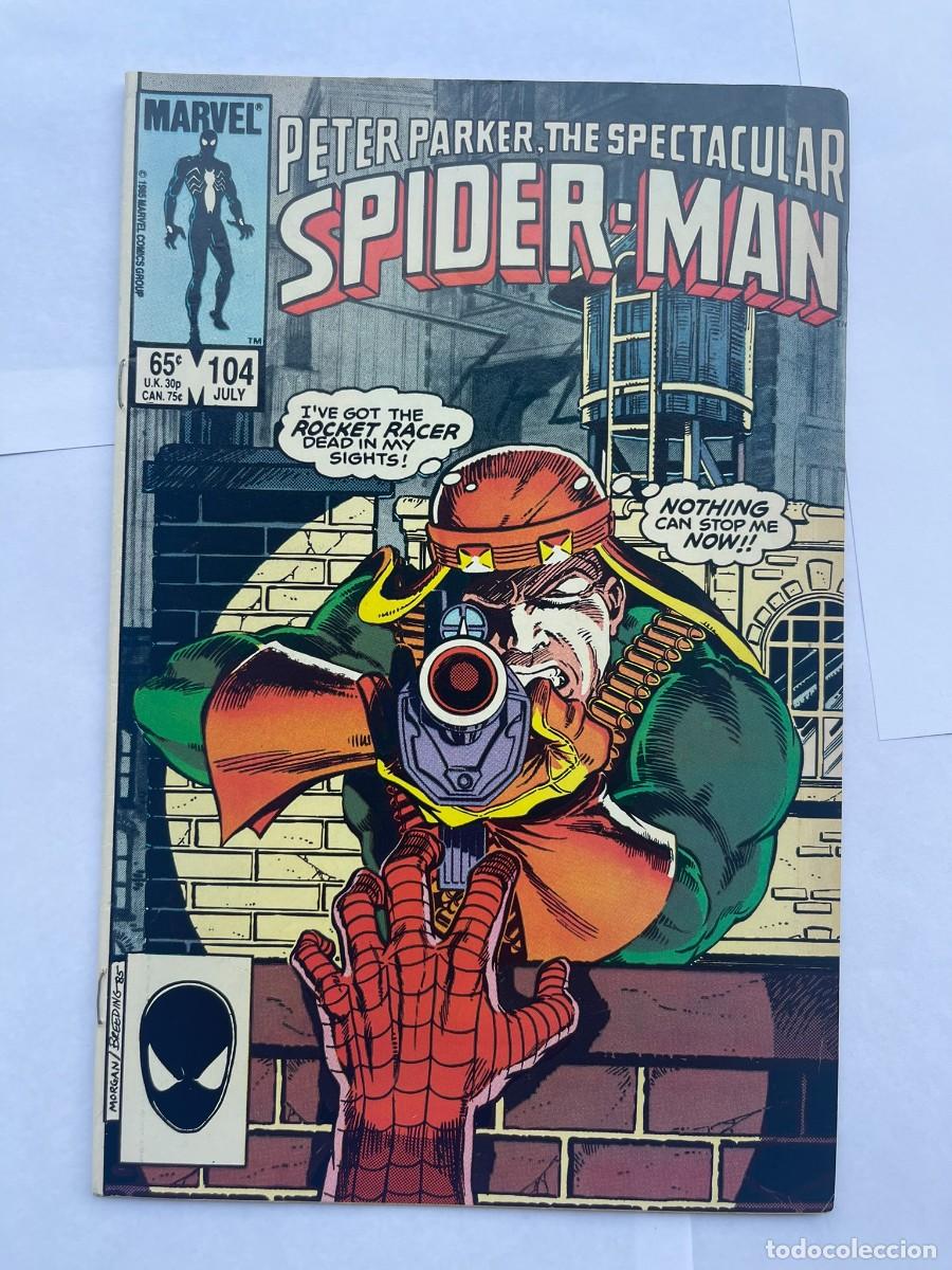C&oacute;mics: Spectacular Spider-Man 104 VF 8.0 Marvel 1985 - Foto 1