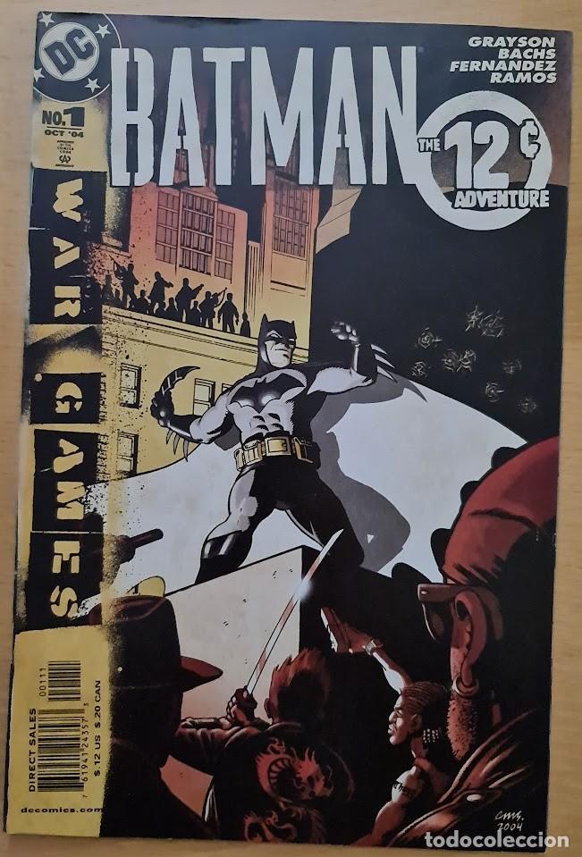 C&oacute;mics: BATMAN THE 12 CENTS ADVENTURE. WAR GAMES. DC COMICS - Foto 1