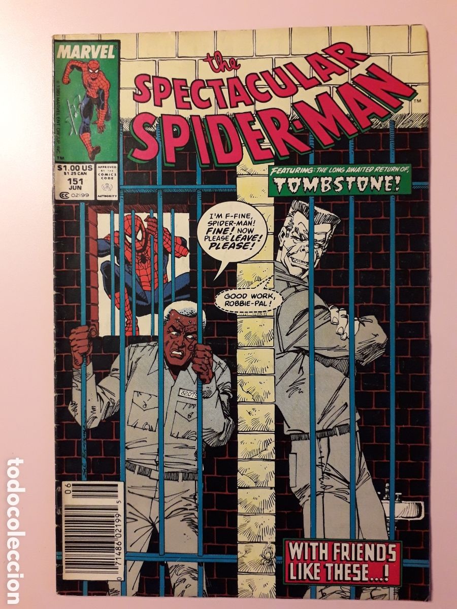 Comics : THE SPECTACULAR SPIDERMAN 151. ORIGINAL USA