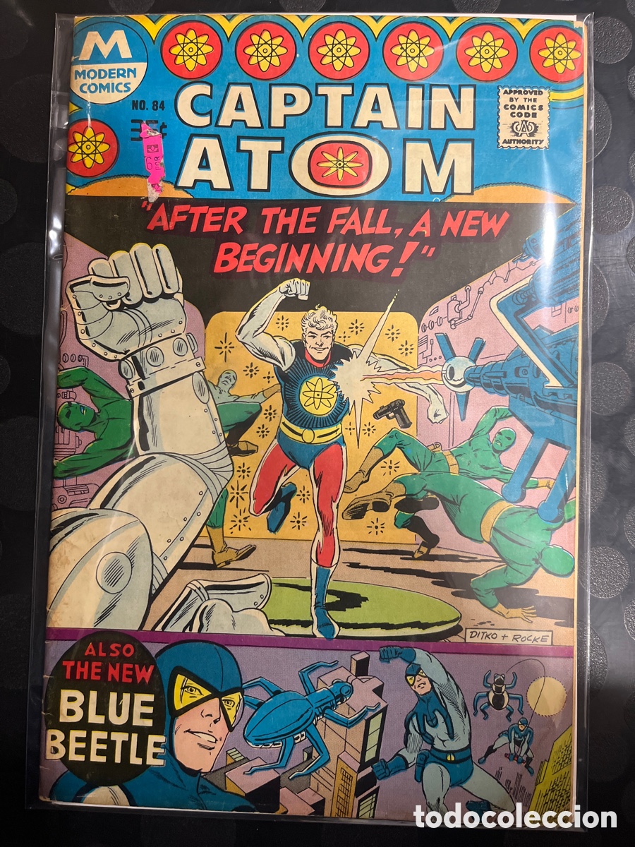 C&oacute;mics: CAPTAIN ATOM N.84 AFTER A FALL,A NEW BEGINNING MODERN COMICS ( 1977 ) - Foto 1