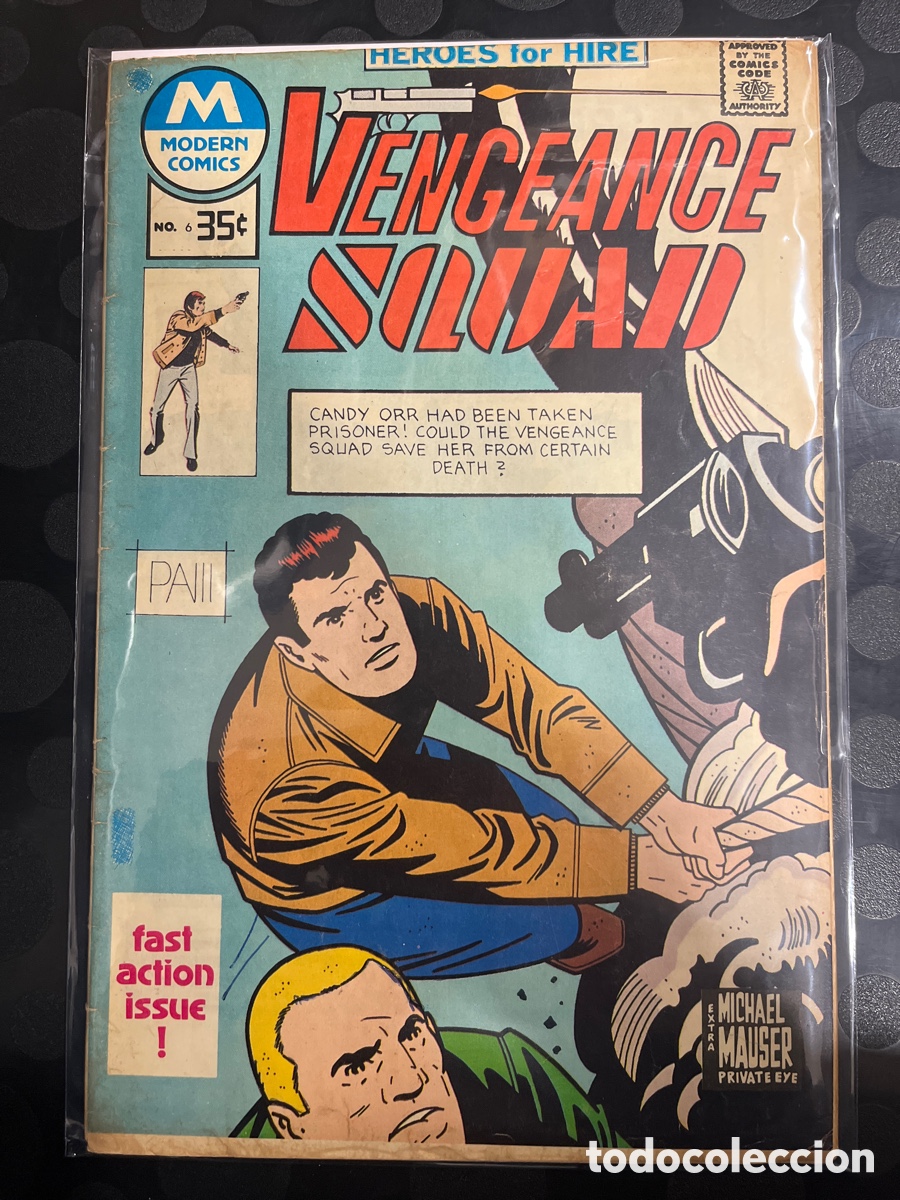 Fumetti: VENGEANCE SQUAD N.6 HEROES FOR HIRE MODERN COMICS ( 1977 )