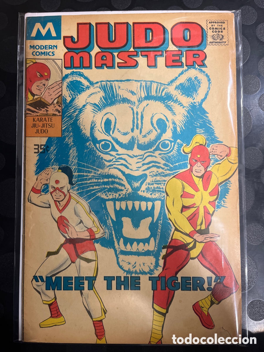 Fumetti: JUDO M&Aacute;STER N.93 MEET DE TIGER MODERN COMICS ( 1977 )