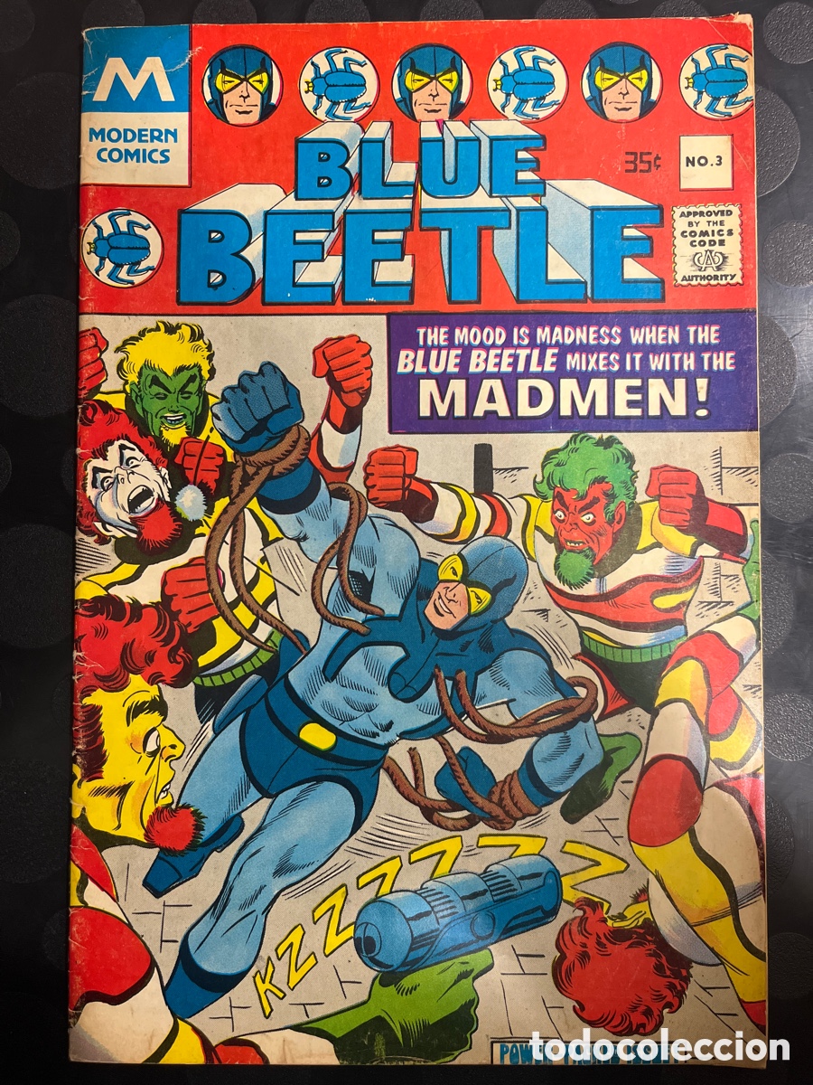 C&oacute;mics: BLUE BEETLE N.3 MODERN COMICS ( 1977 ) - Foto 2