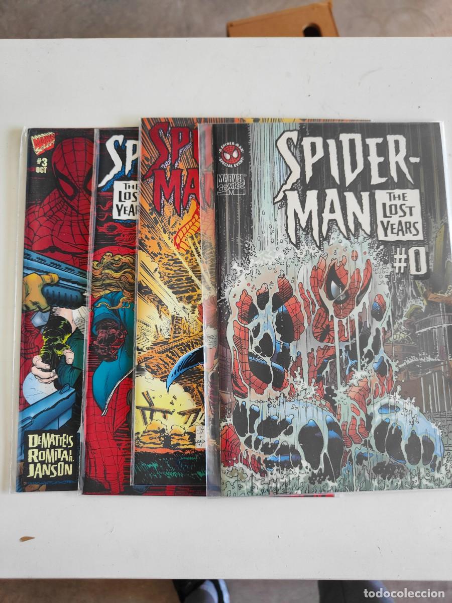 C&oacute;mics: Spider Man The Lost Years 0 1 2 3 Complete Marvel 1995 - Foto 1