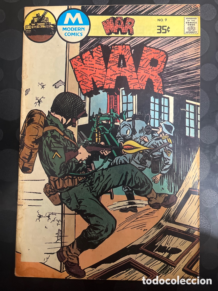 C&oacute;mics: WAR N.9 MODERN COMICS ( 1977 ) - Foto 2