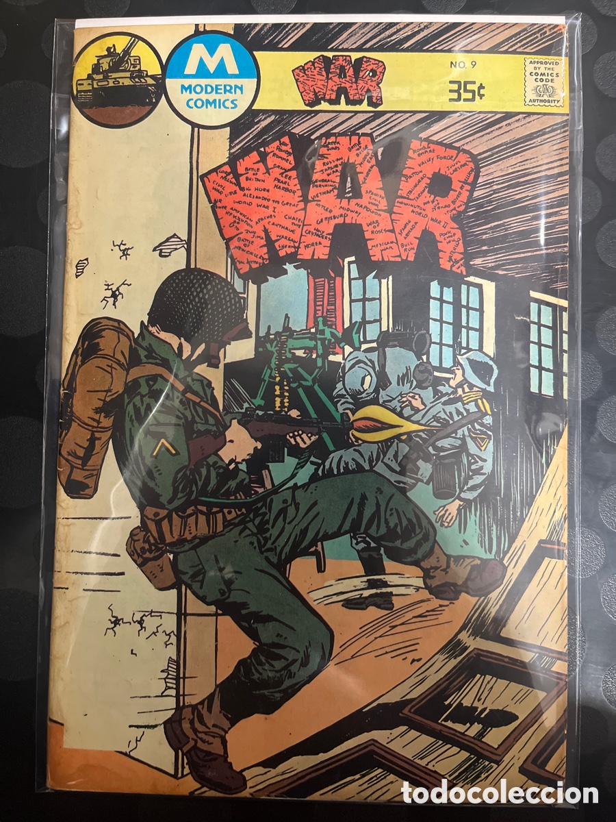 C&oacute;mics: WAR N.9 MODERN COMICS ( 1977 ) - Foto 1