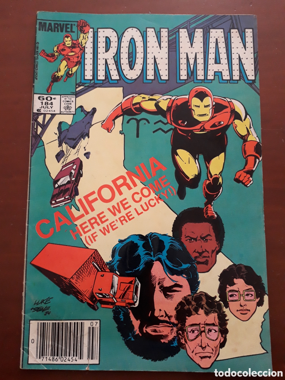 C&oacute;mics: IRON MAN N&Uacute;MERO 184. ORIGINAL USA - Foto 1