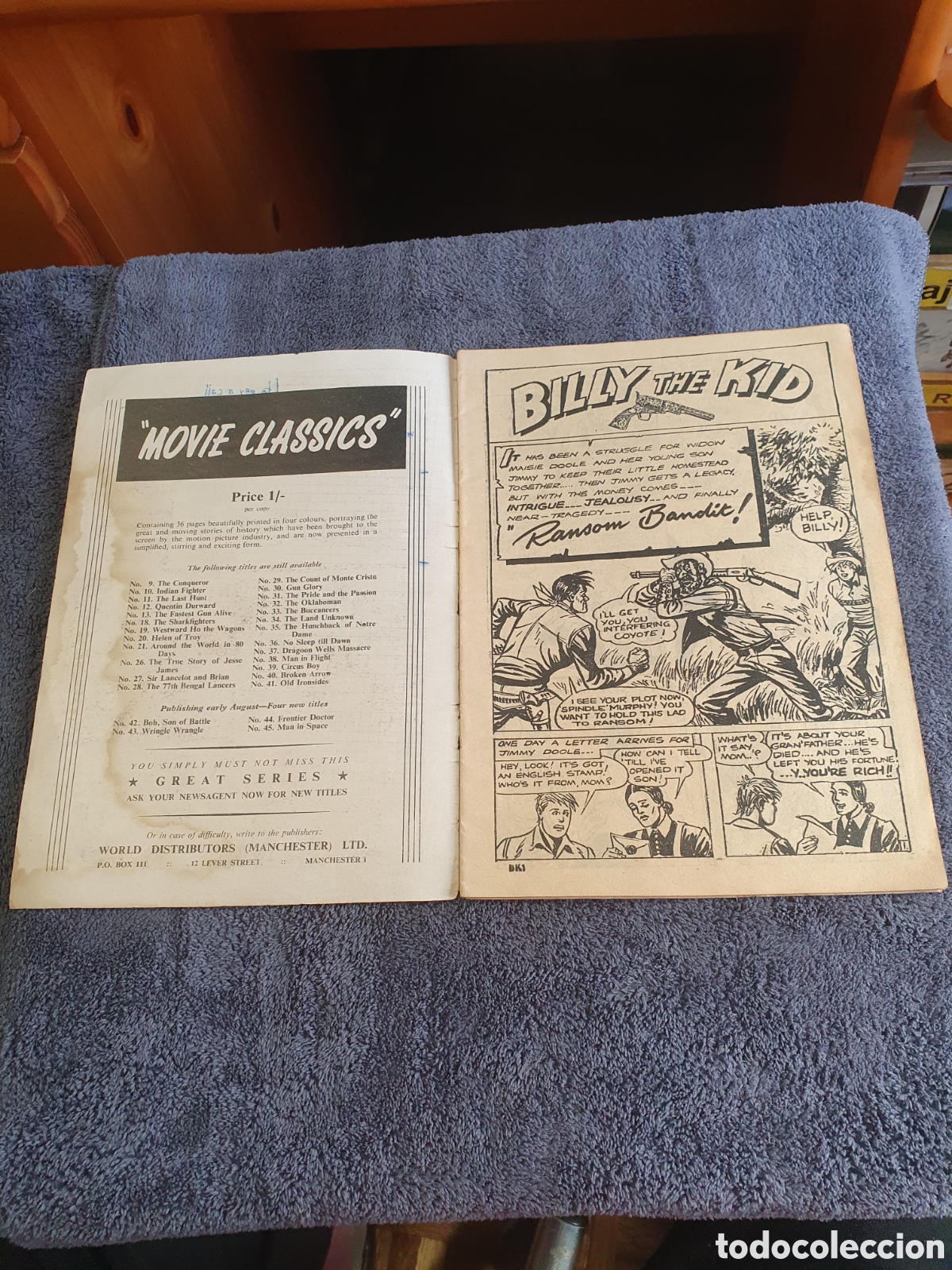 C&oacute;mics: CO,4. Billy The Kid, N&deg;.65, Manchester. - Foto 3