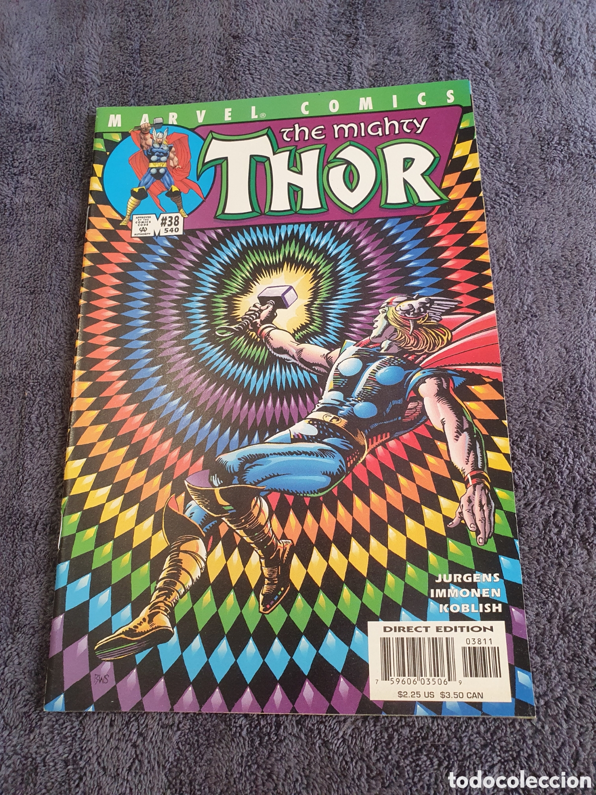 C&oacute;mics: CO,4. The Mighty Thor # 38, Marvel. - Foto 1