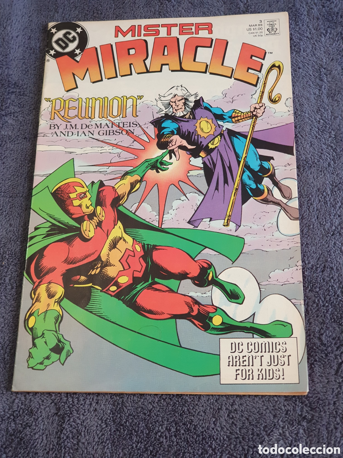 C&oacute;mics: CO,4. Mister Miracle 3, Mar.89, Dc. - Foto 1