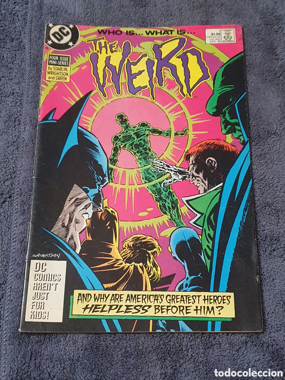 Comics: CO,4. The Weird, Conception, N&deg;.1, Apr. 88. DC.