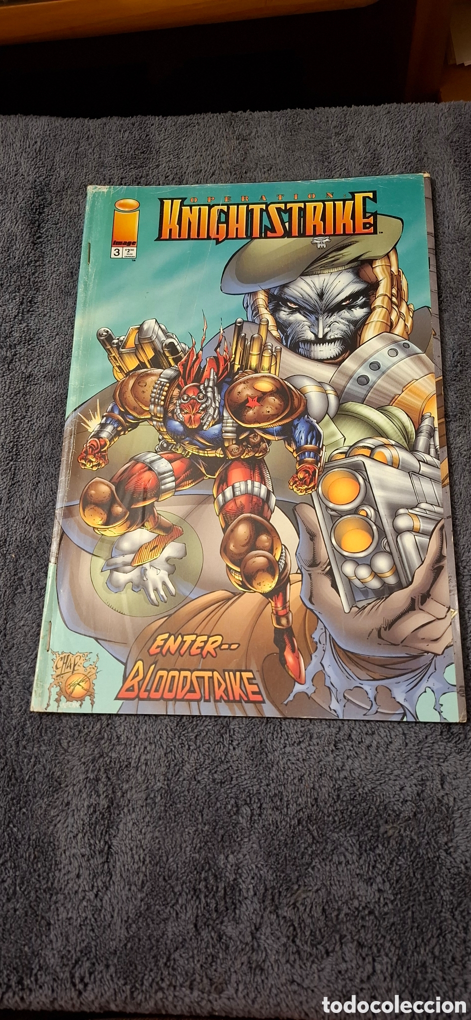 Comics: CO,4. Operaci&oacute;n Knightstrike, Vol.1, N&deg;.3, Julio 1995, Image Comics.