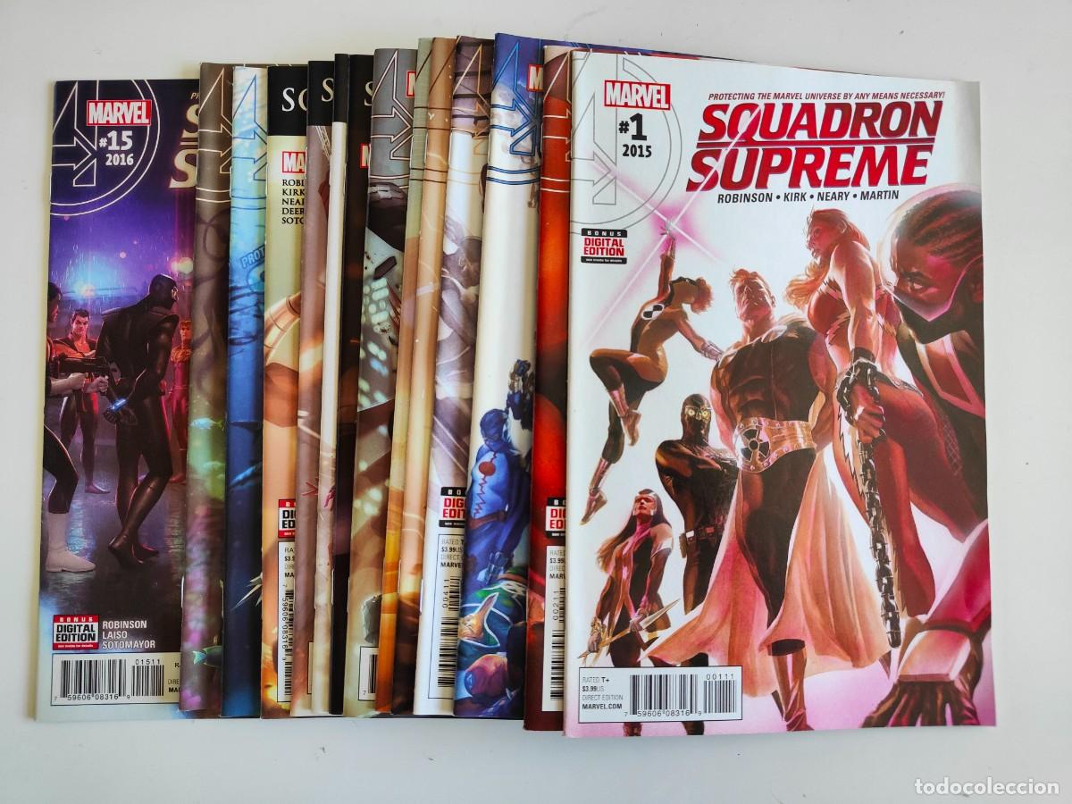 Comics: Squadron Supreme 1 - 15 vol 4 Complete Marvel 2015
