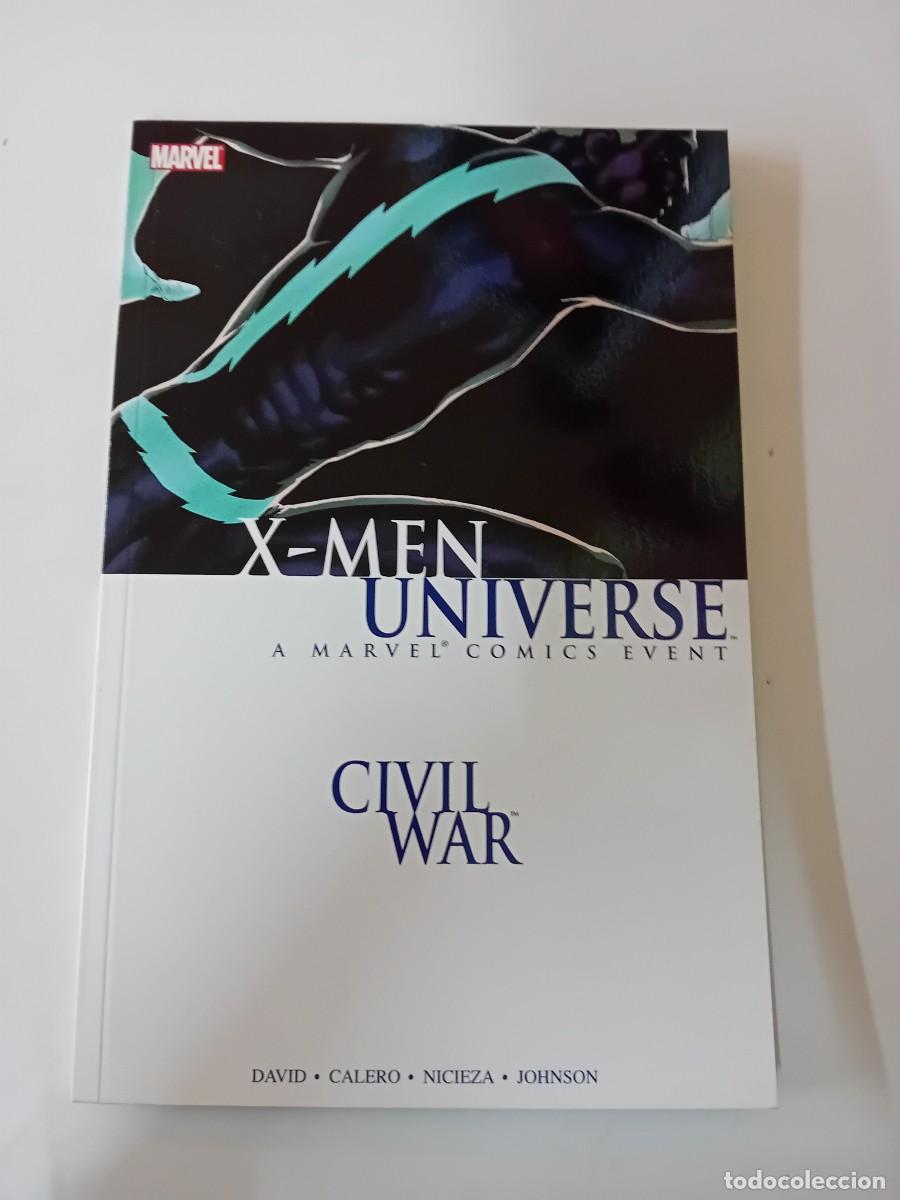 C&oacute;mics: X-MEN UNIVERSE CIVIL WAR A MARVEL COMICS EVENT, MARVEL , INGLES. - Foto 1