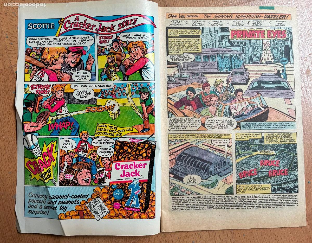 C&oacute;mics: DAZZLER, MARVEL Numero 15, USA - Foto 4