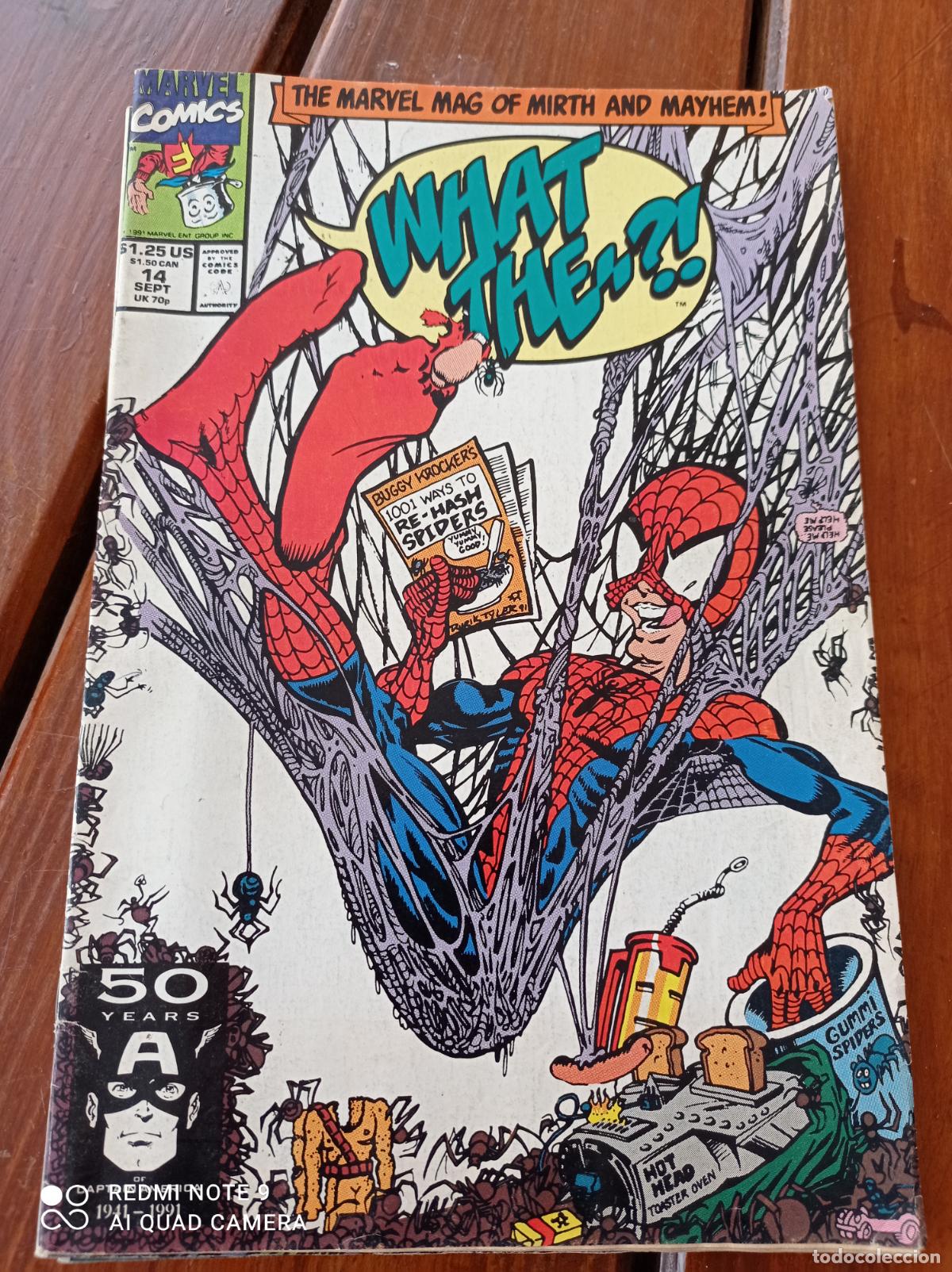 Comics: MARVEL COMICS. WHAT THE. VOL. 1. N&ordm; 14. 1991. USA. EN INGLES.