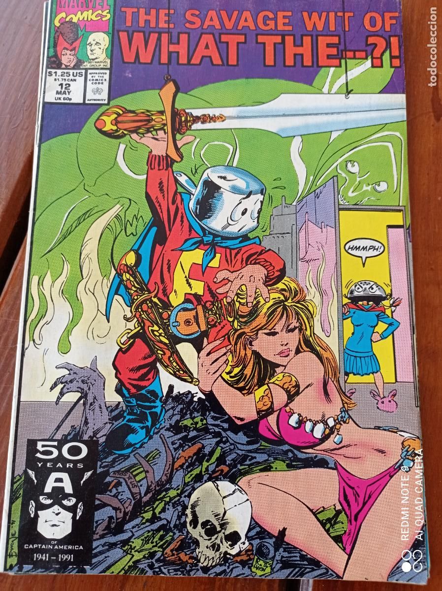 Comics: MARVEL COMICS. WHAT THE. VOL. 1. N&ordm; 12. 1991. USA. EN INGLES.
