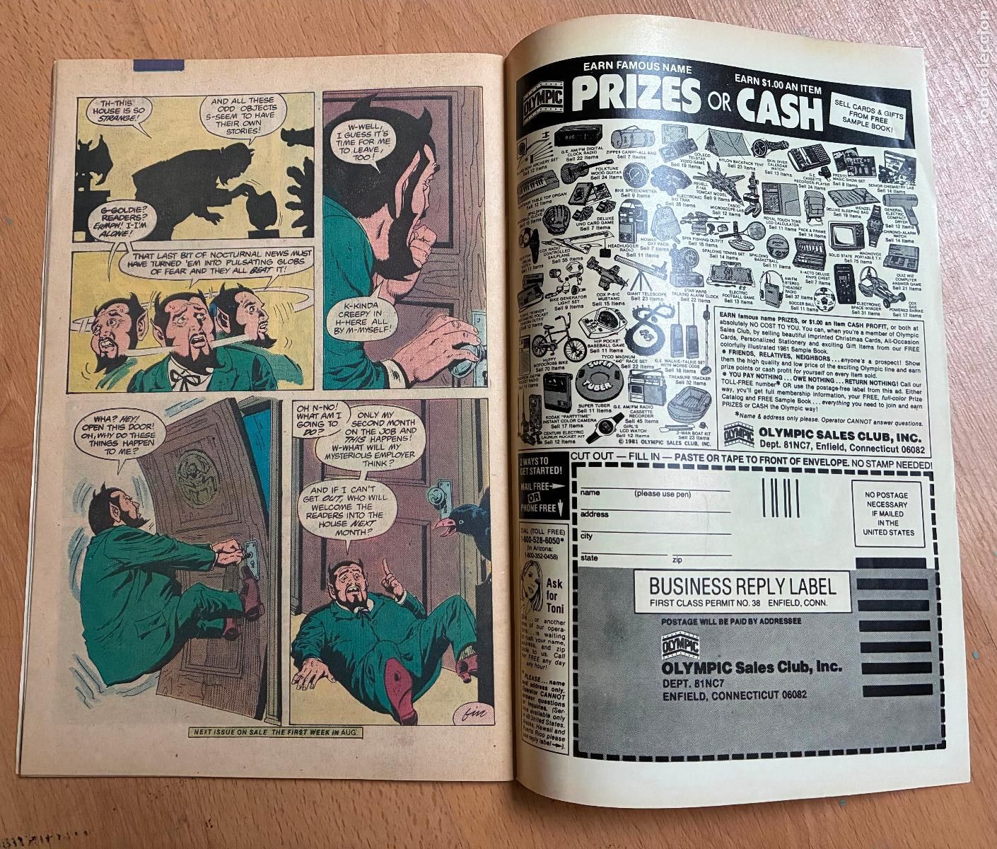 C&oacute;mics: SECRET`S HAUNTED HOUSE, DC, Numero 41, USA - Foto 5