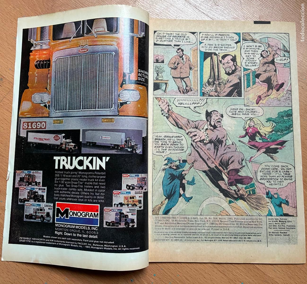 C&oacute;mics: UNEXPECTED NUMERO 208, DC, USA - Foto 3