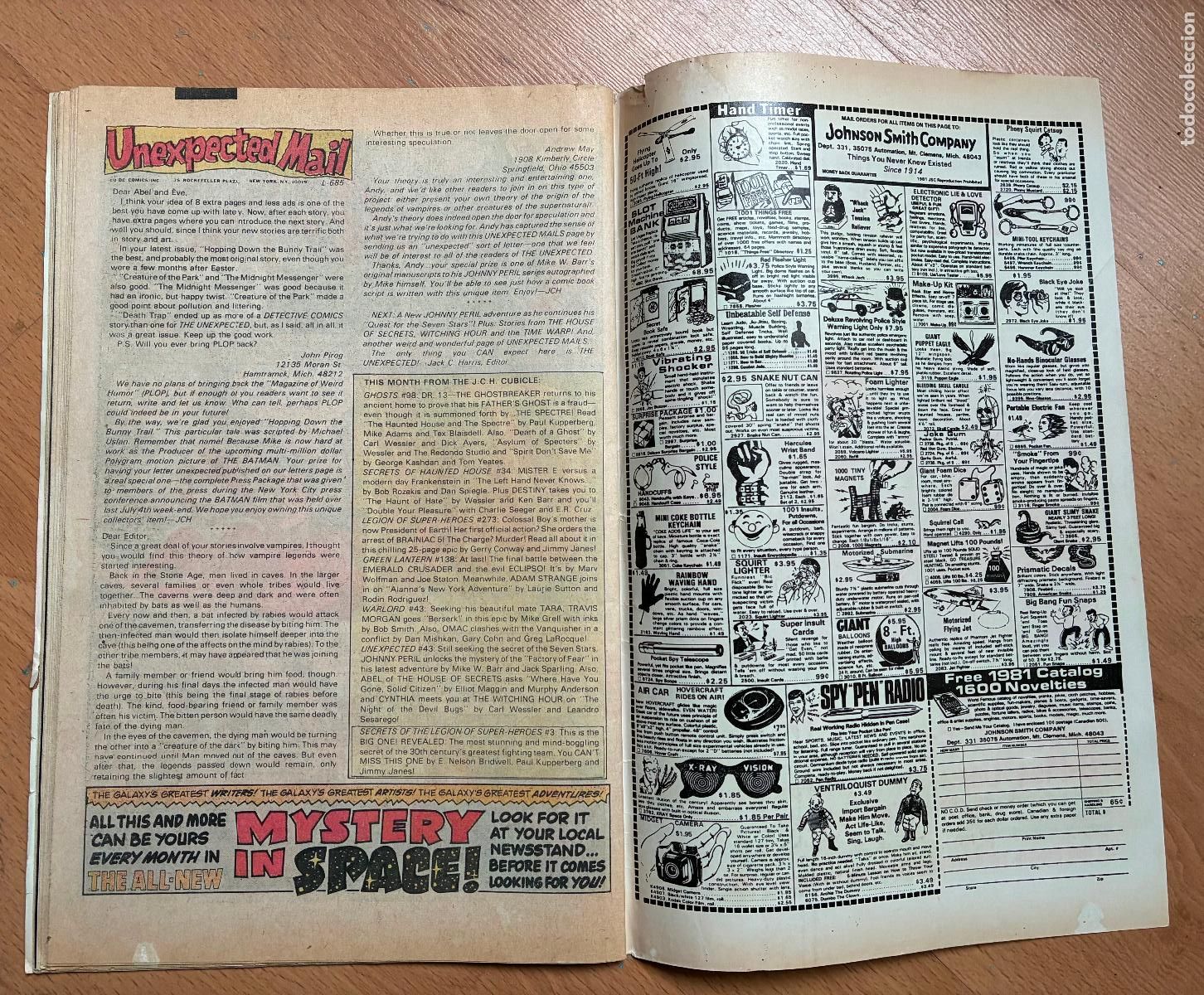 C&oacute;mics: UNEXPECTED NUMERO 208, DC, USA - Foto 5