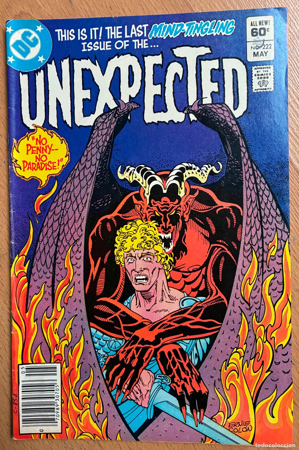 C&oacute;mics: UNEXPECTED, NUMERO 222, DC, USA - Foto 1