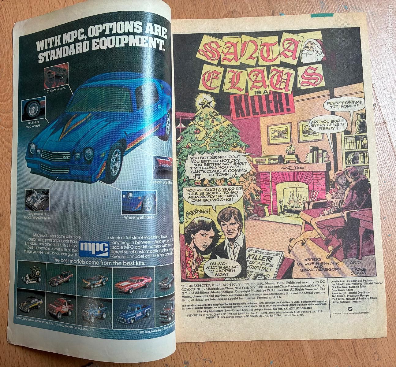 C&oacute;mics: UNEXPECTED, NUMERO 220, DC, USA - Foto 3