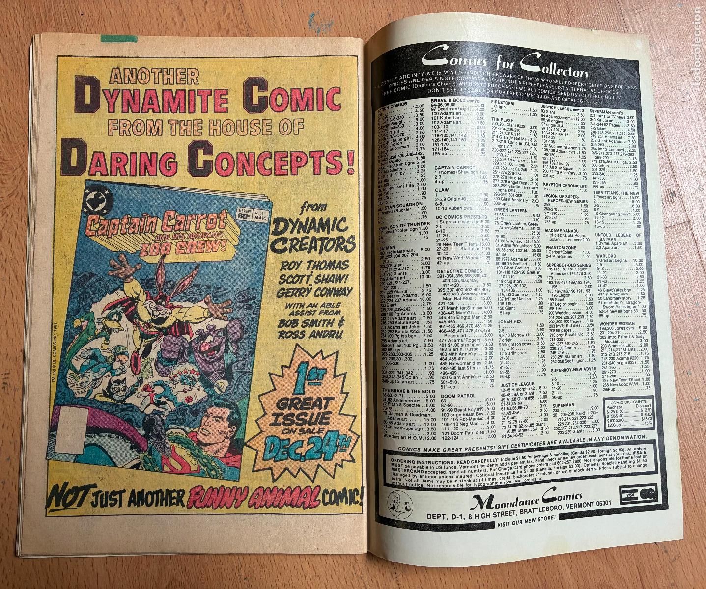 C&oacute;mics: UNEXPECTED, NUMERO 220, DC, USA - Foto 4