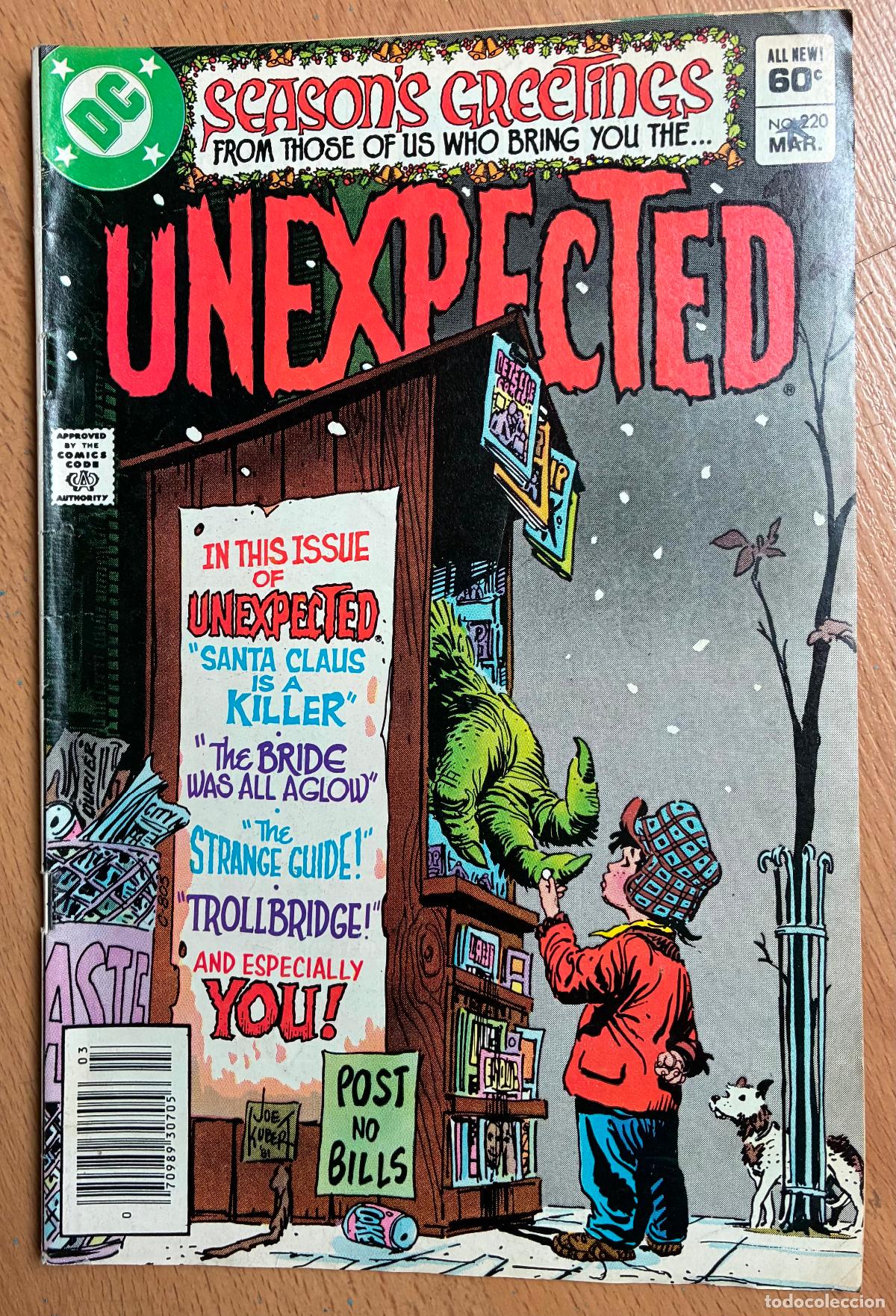 C&oacute;mics: UNEXPECTED, NUMERO 220, DC, USA - Foto 1