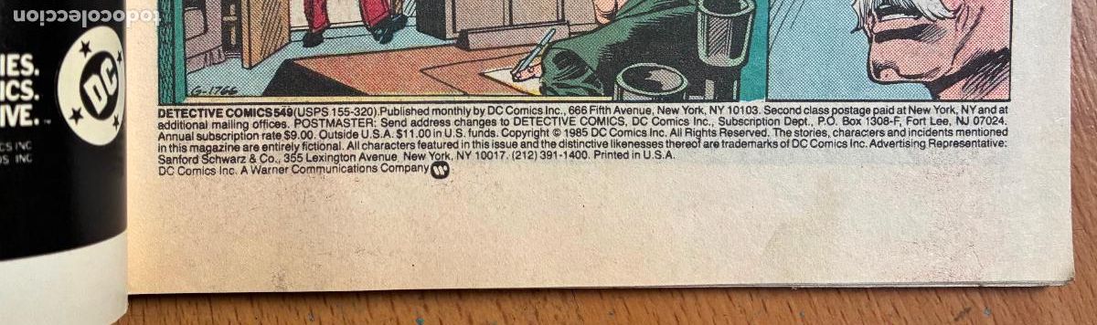 C&oacute;mics: BATMAN DC, NUMERO 549, USA - Foto 3