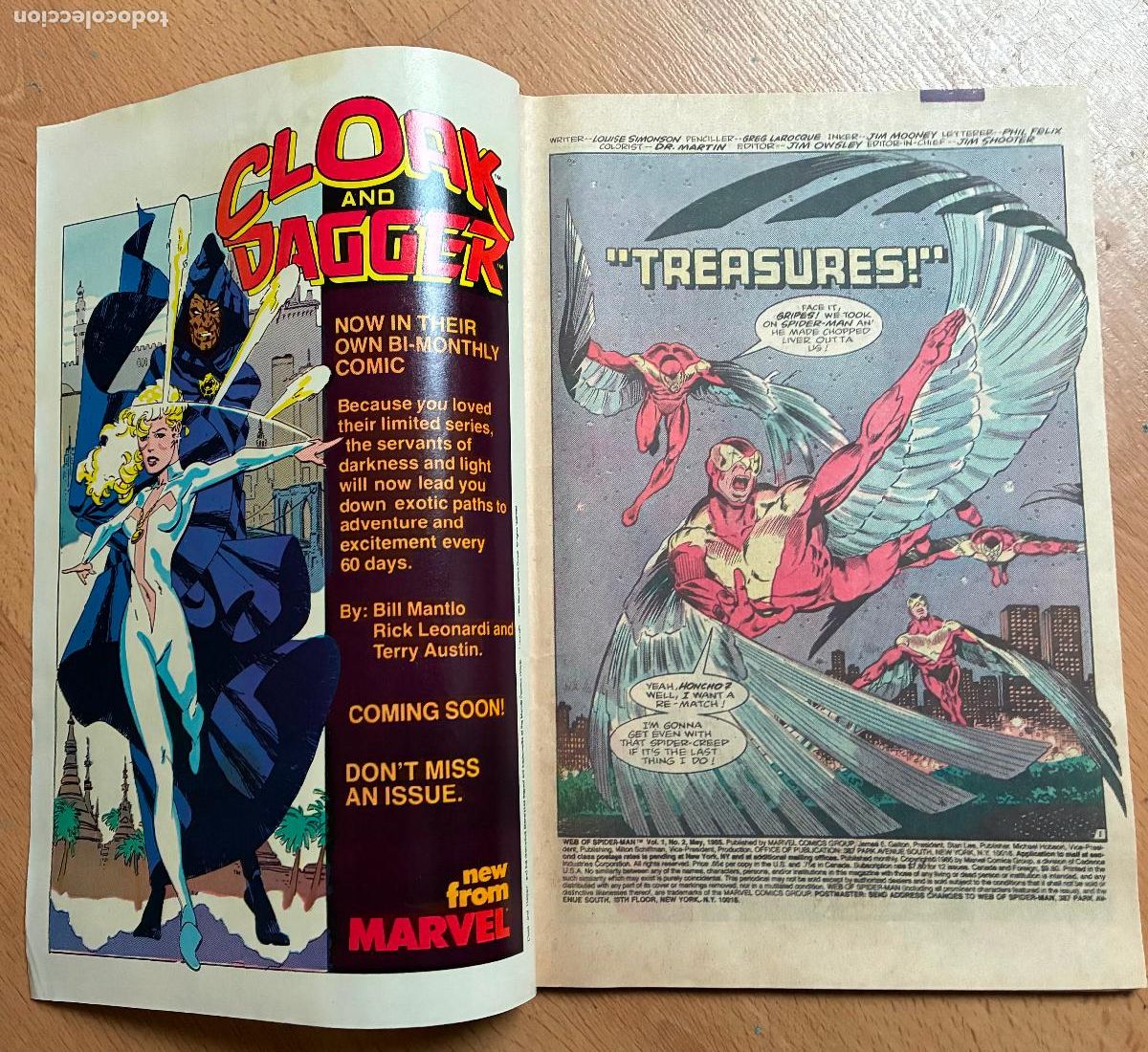 C&oacute;mics: WEB SPIDER MAN, NUMERO 2, MARVEL, USA - Foto 3