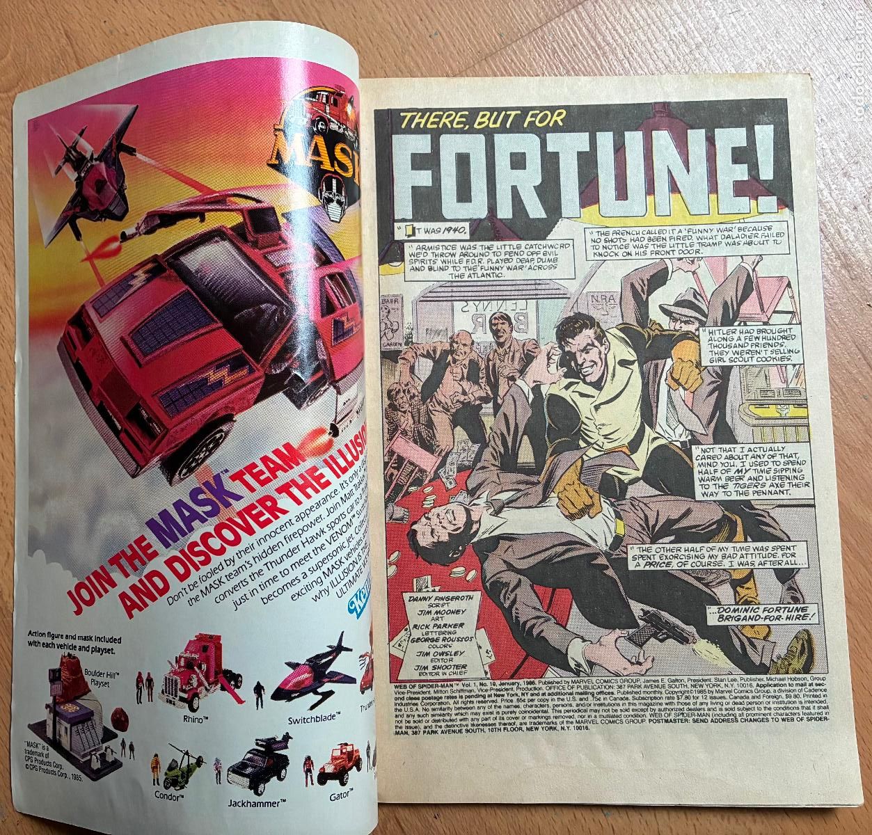 C&oacute;mics: WEB SPIDER MAN, MARVEL NUMERO 10, USA - Foto 5
