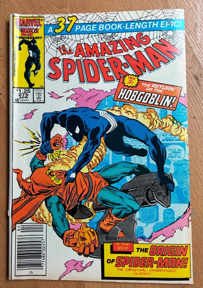 C&oacute;mics: SPIDER MAN, NUMERO 275, MARVEL,USA - Foto 1