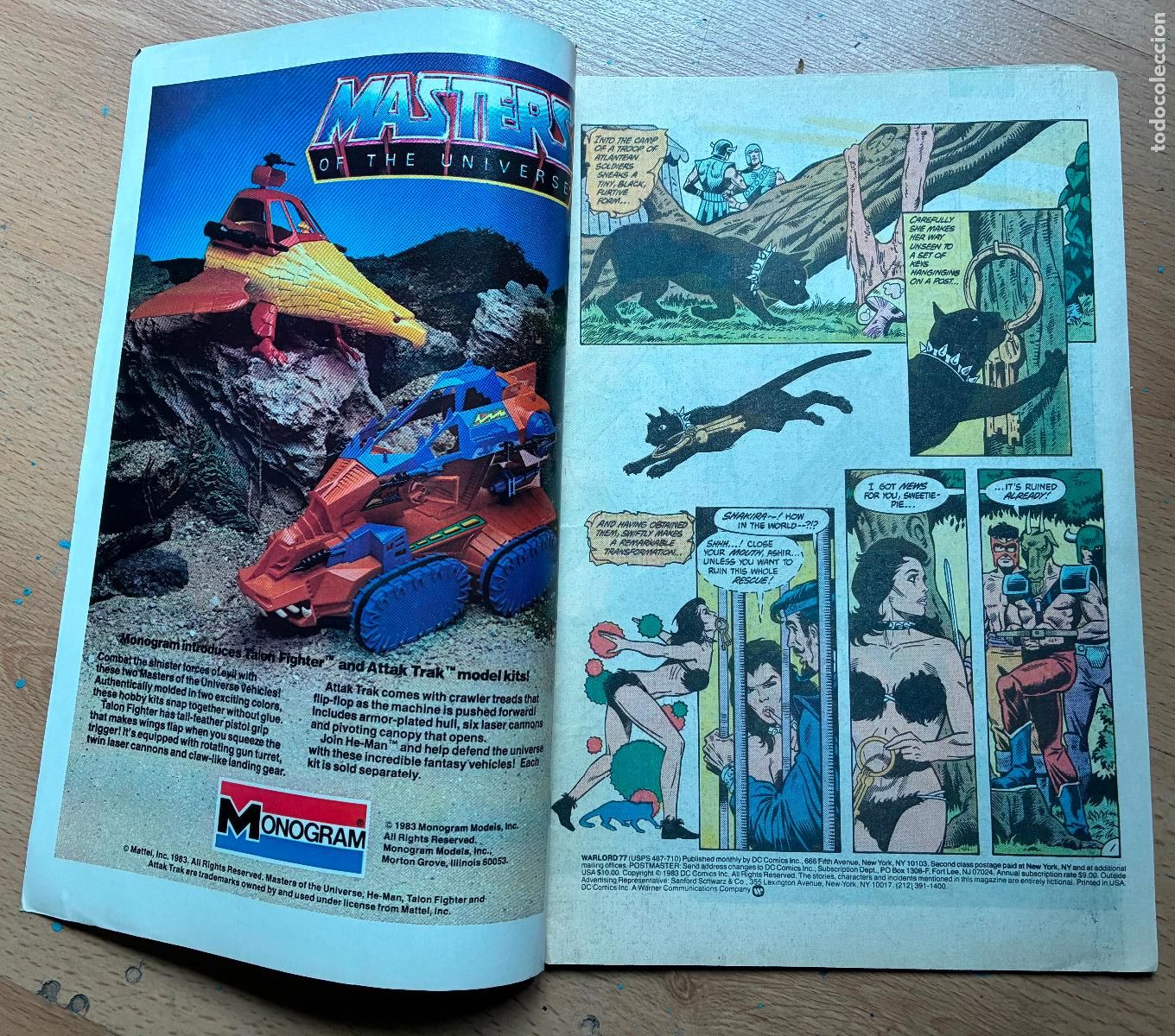 C&oacute;mics: THE WARLORD, Numero 77 DC, USA - Foto 4
