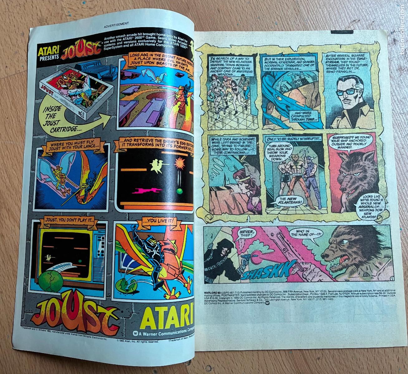 C&oacute;mics: THE WARLORD, Numero 80 DC USA - Foto 4