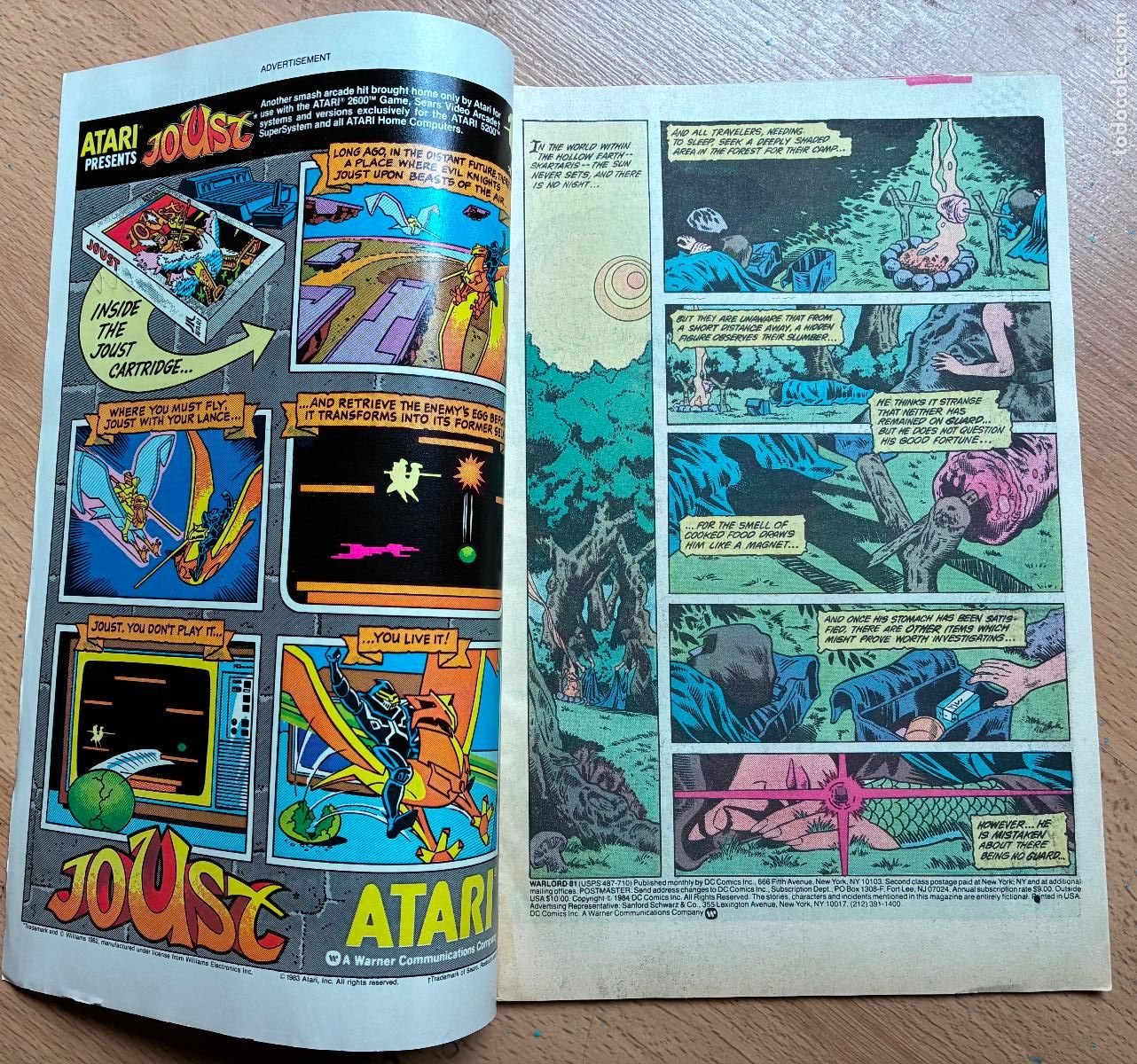C&oacute;mics: THE WARLORD, Numero 81, DC USA - Foto 4