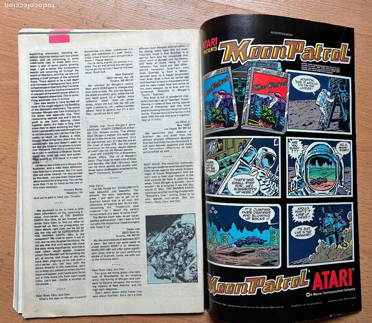 C&oacute;mics: THE WARLORD, Numero 82 DC USA - Foto 5